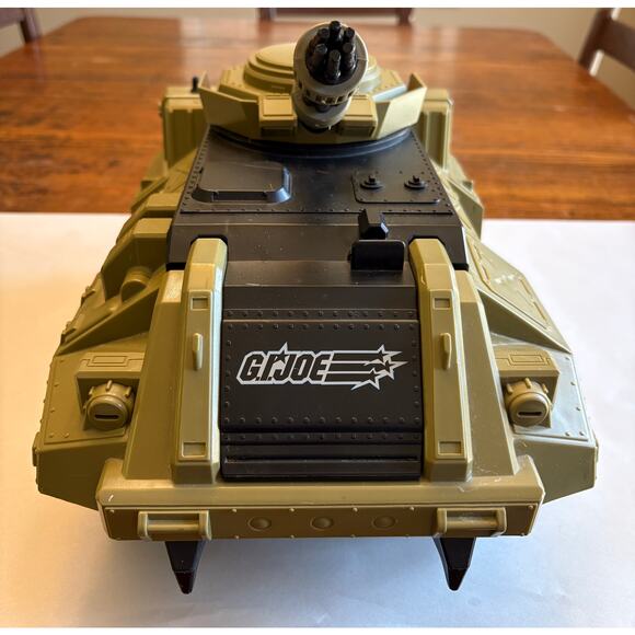 Large 15” GI JOE 2003 Army Tank Play Vehicle - Picture 6 of 10
